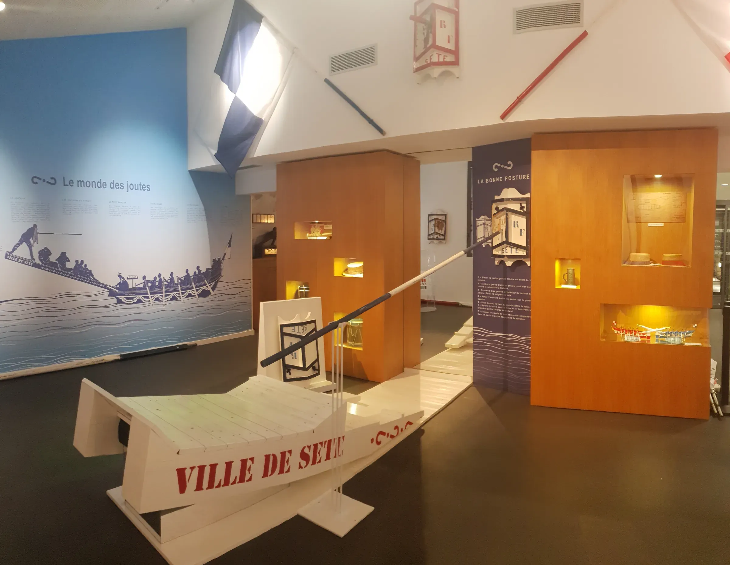 Exposition permanente "Les Joutes" Musée de la mer de Sète, photo 1