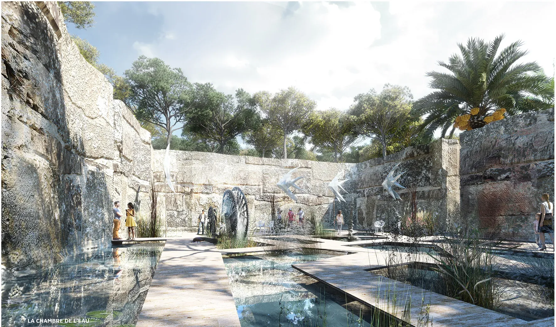 Aménagement des Jardins de la méditerranée, photo 1