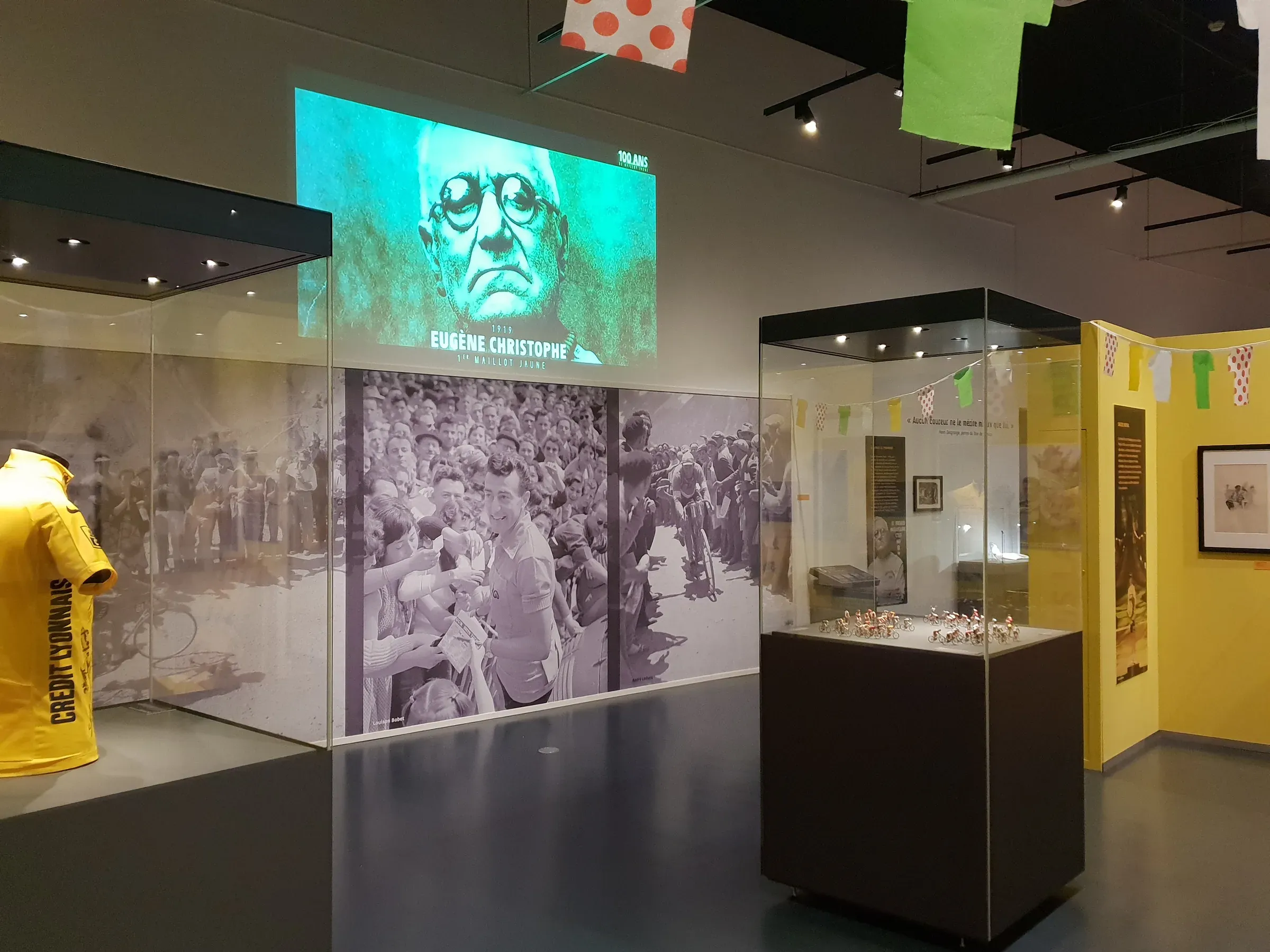 Exposition temporaire "100 ans de Maillot Jaune" Musée National du Sport, photo 5